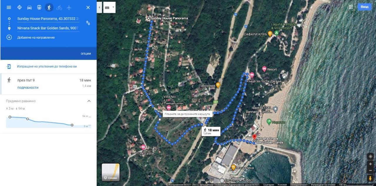 Simada Blue Guesthouse Zlatni pjasătsi Eksteriør bilde